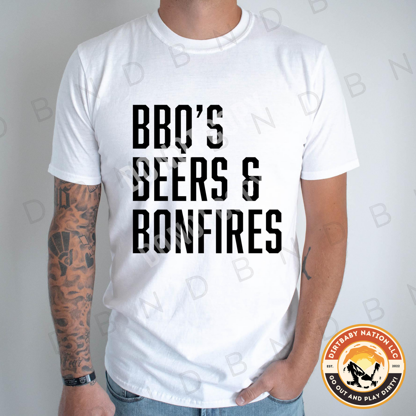 BBQ, BEERS π»& BONFIRES π₯ T-Shirt